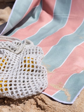 woodsandwaves - Toalla de playa 'Minty Coast' en Mezcla de colores