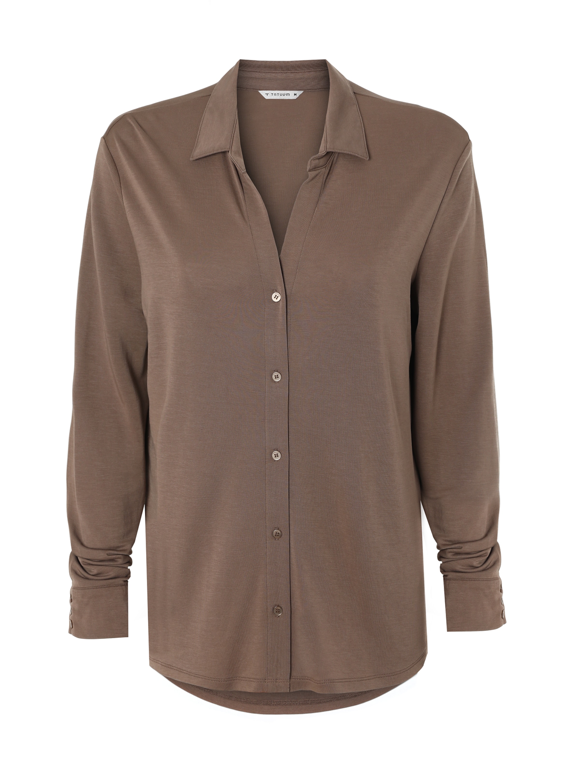 TATUUM Bluse 'LARYSA' in Braun: Vorderseite