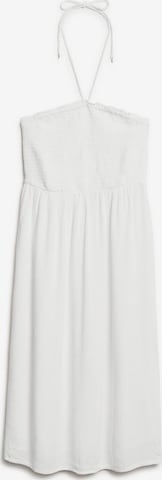 Superdry Beach Dress in White: front
