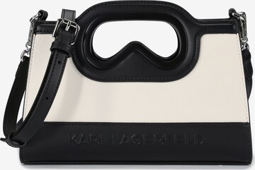 Sacs à main 'Aviator' Karl Lagerfeld en noir : devant