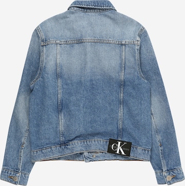 Regular Veste mi-saison 'Iconic' Calvin Klein Jeans en bleu