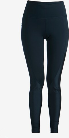 ENDURANCE Skinny Sportbroek 'Yurry' in Blauw: voorkant