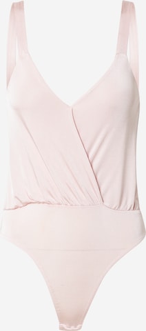Body lingerie 'DANI' In The Style en rose : devant
