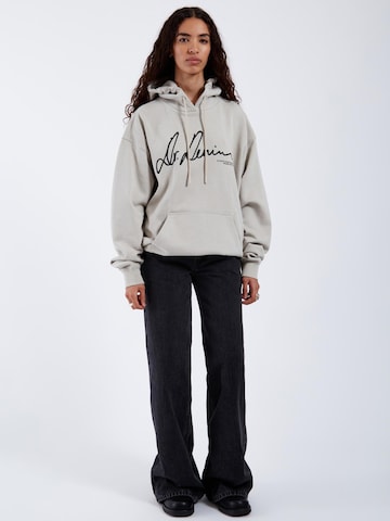 Dr. Denim Sweatshirt 'Damien Hoodie' in Grey