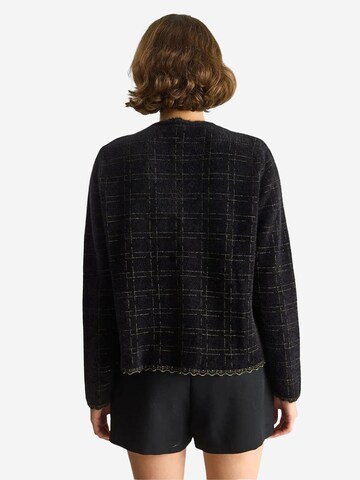 Bianco Lucci Strickjacke in Schwarz