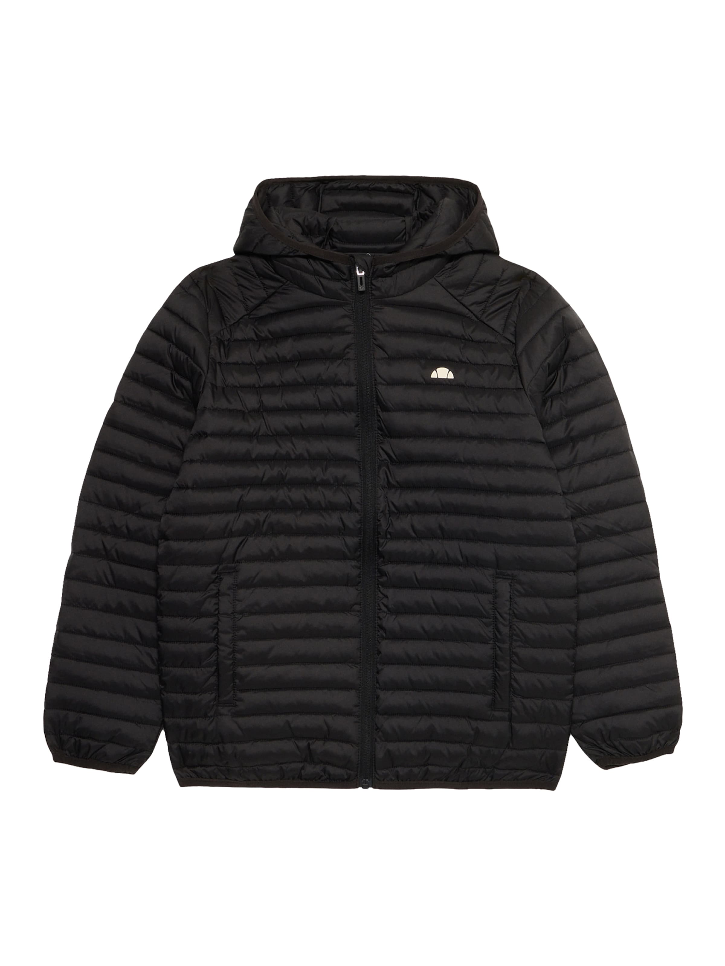 ELLESSE Φθινοπωρινό και ανοιξιάτικο μπουφάν 'L'Bardon' σε μαύρο: μπροστά