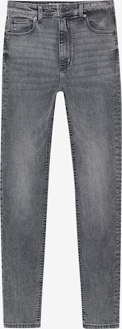 Pull&Bear Skinny Jeans i grå: forside