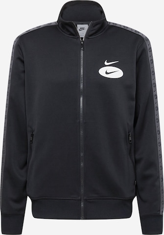 juoda Nike Sportswear Džemperis: priekis