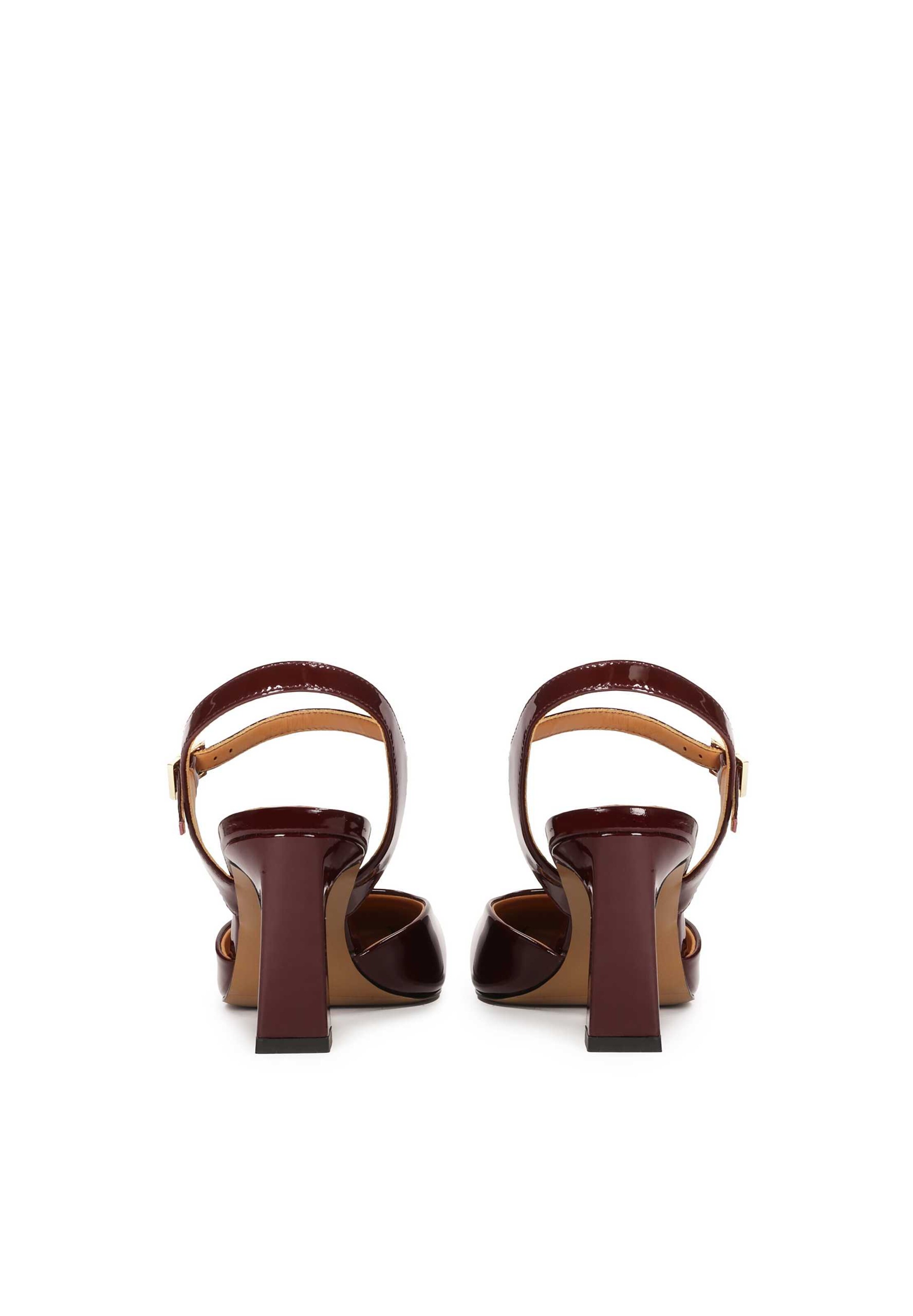 Kazar Официални дамски обувки 'Maroon ' в червено