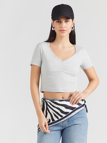 ONLY T-Shirt 'ONLBETTY' in Grau: Vorderseite