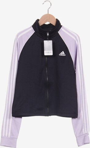 ADIDAS PERFORMANCE Sweatshirt & Zip-Up Hoodie in L in Black: front