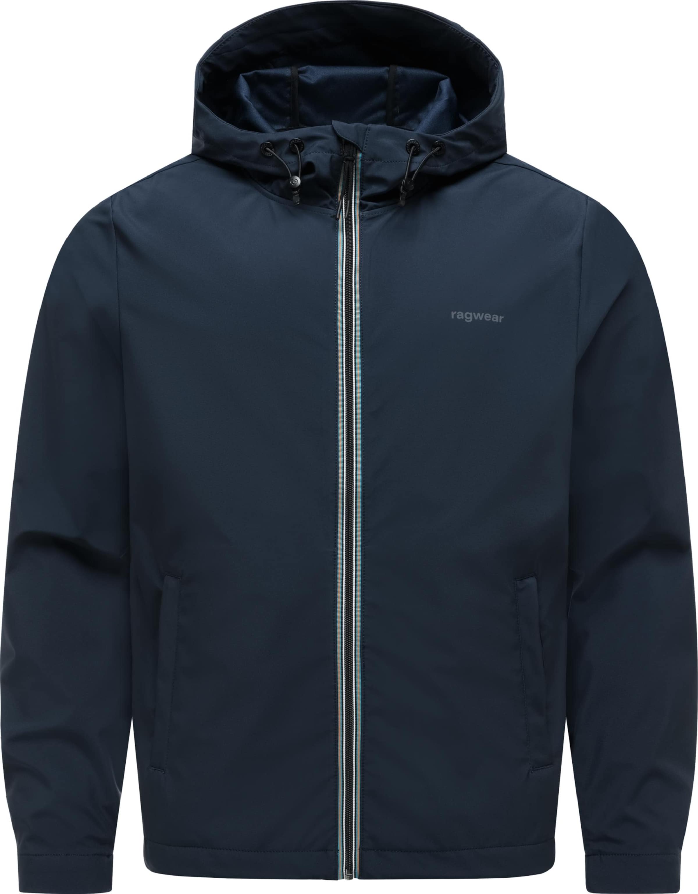 Veste outdoor 'Shellwie Bonded' Ragwear en bleu : devant