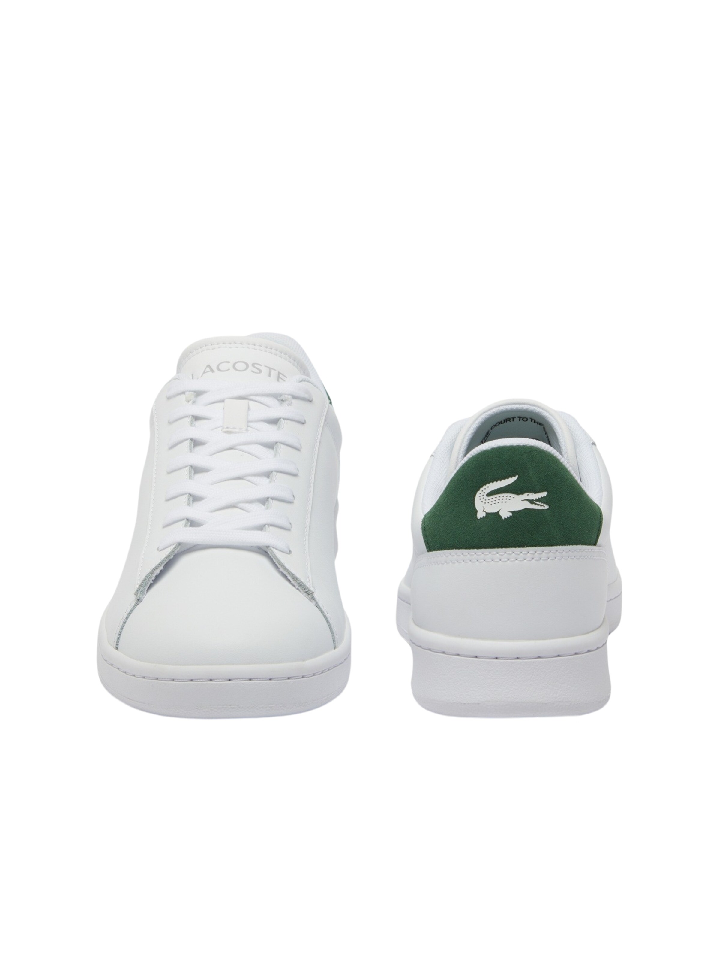 LACOSTE Sneaker low 'Carnaby' i hvid
