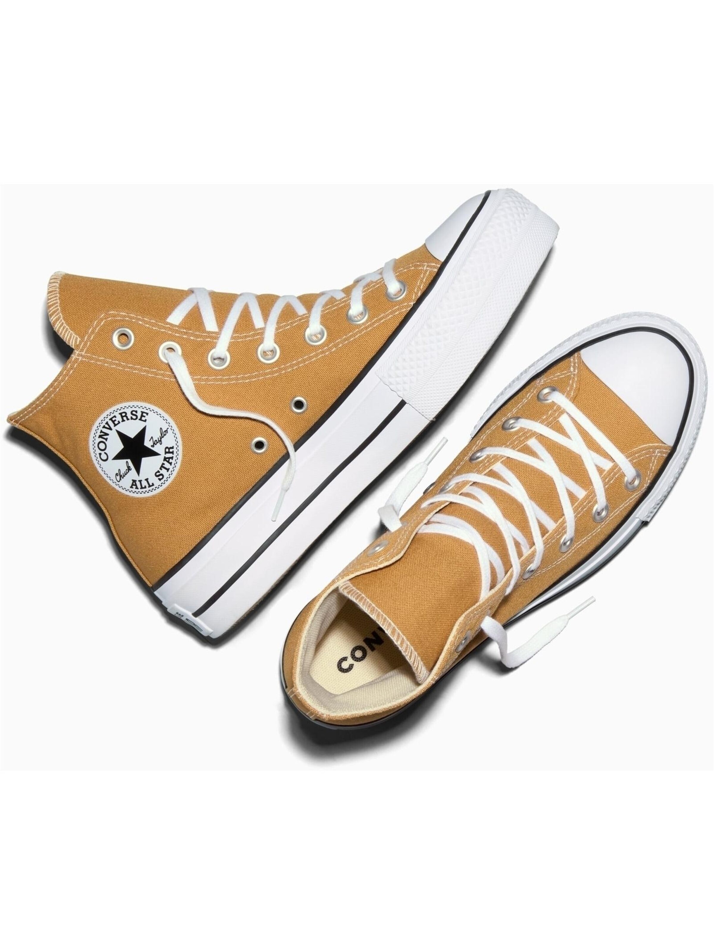 Sneaker alta 'Converse Chuck Taylor All Star Lift' di CONVERSE in giallo