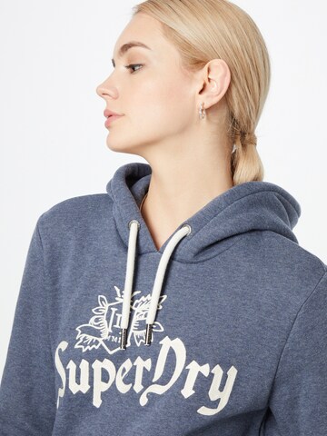 Sweat-shirt Superdry en bleu