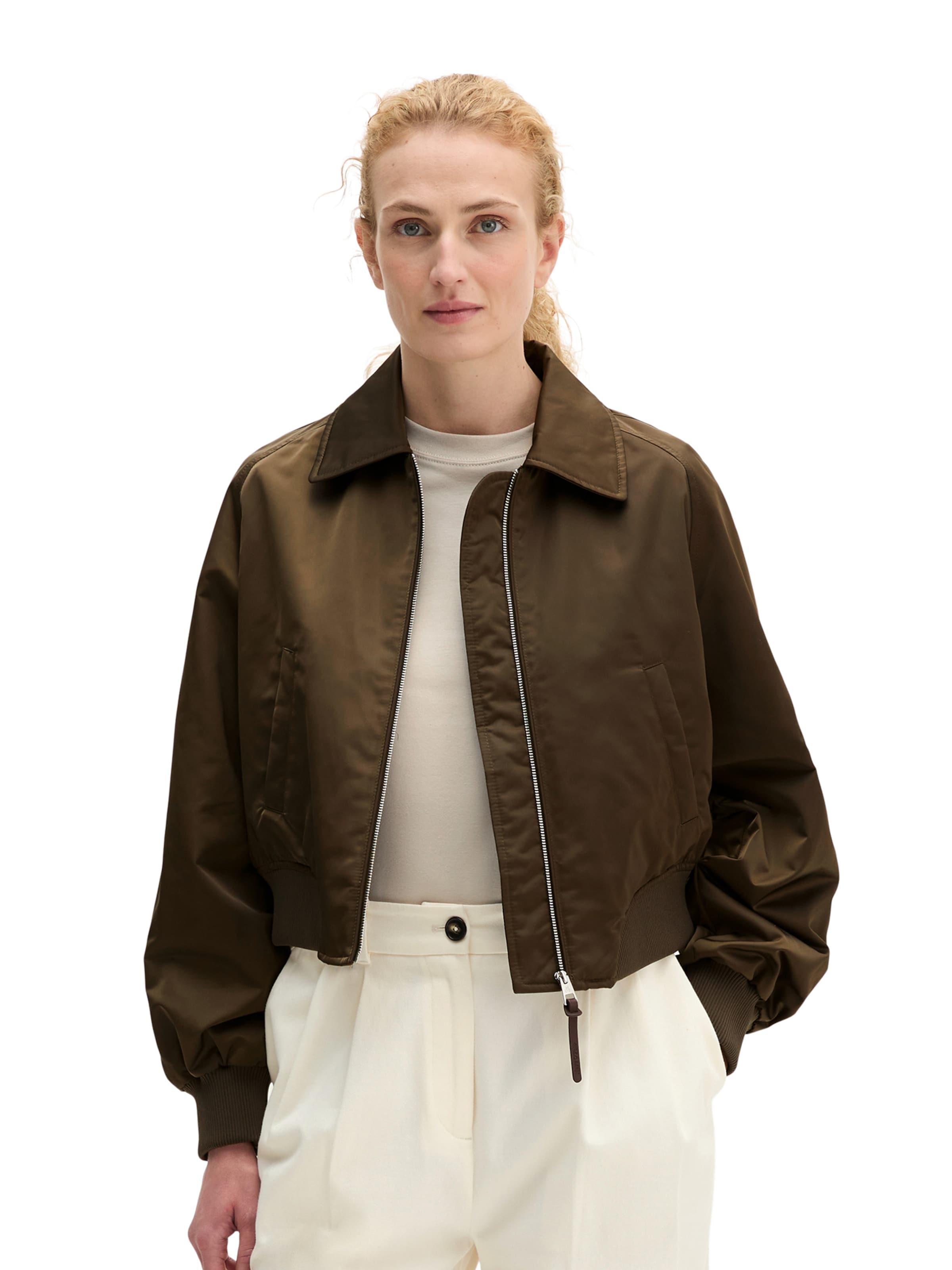 Marc O'Polo Between-Season Jacket in Brown: front