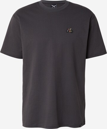 Iriedaily Shirt 'Peaceride' in Grijs: voorkant