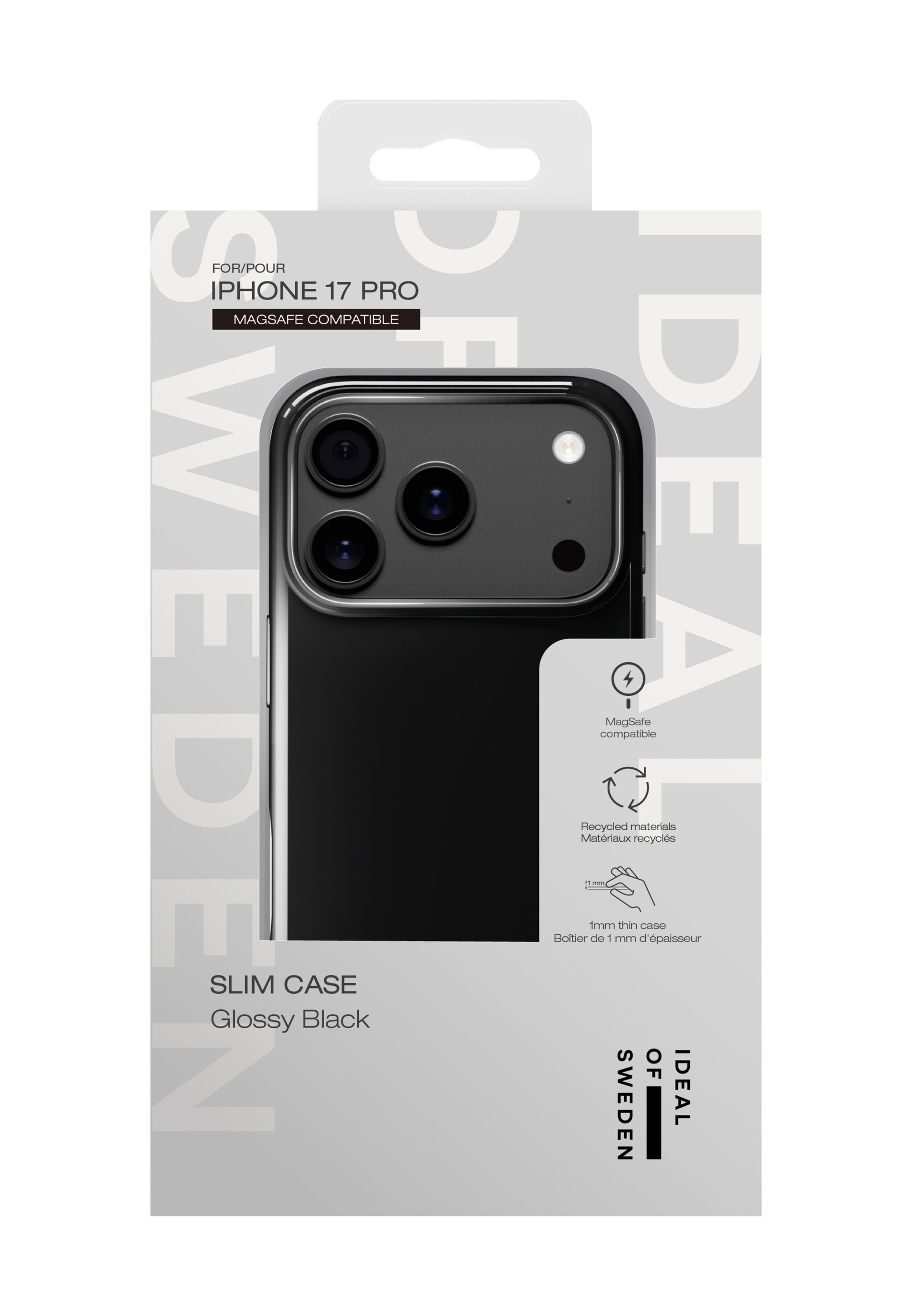 Protection pour Smartphone 'MagSafe iPhone 17 Pro' iDeal of Sweden en noir