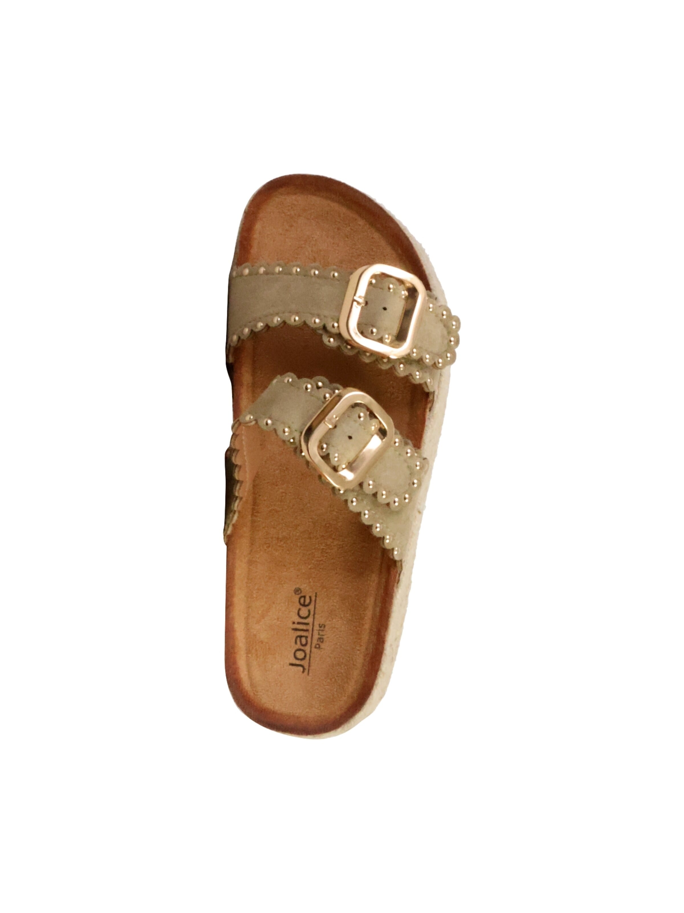 Sandalo 'Joalice-Sandalen zum Hineinschlüpfen' di Super Mode in verde