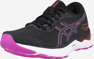 ASICS Running Shoes 'Nimbus 24' in Black: front