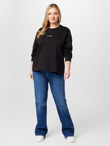 Calvin Klein Curve - Sweatshirt em preto