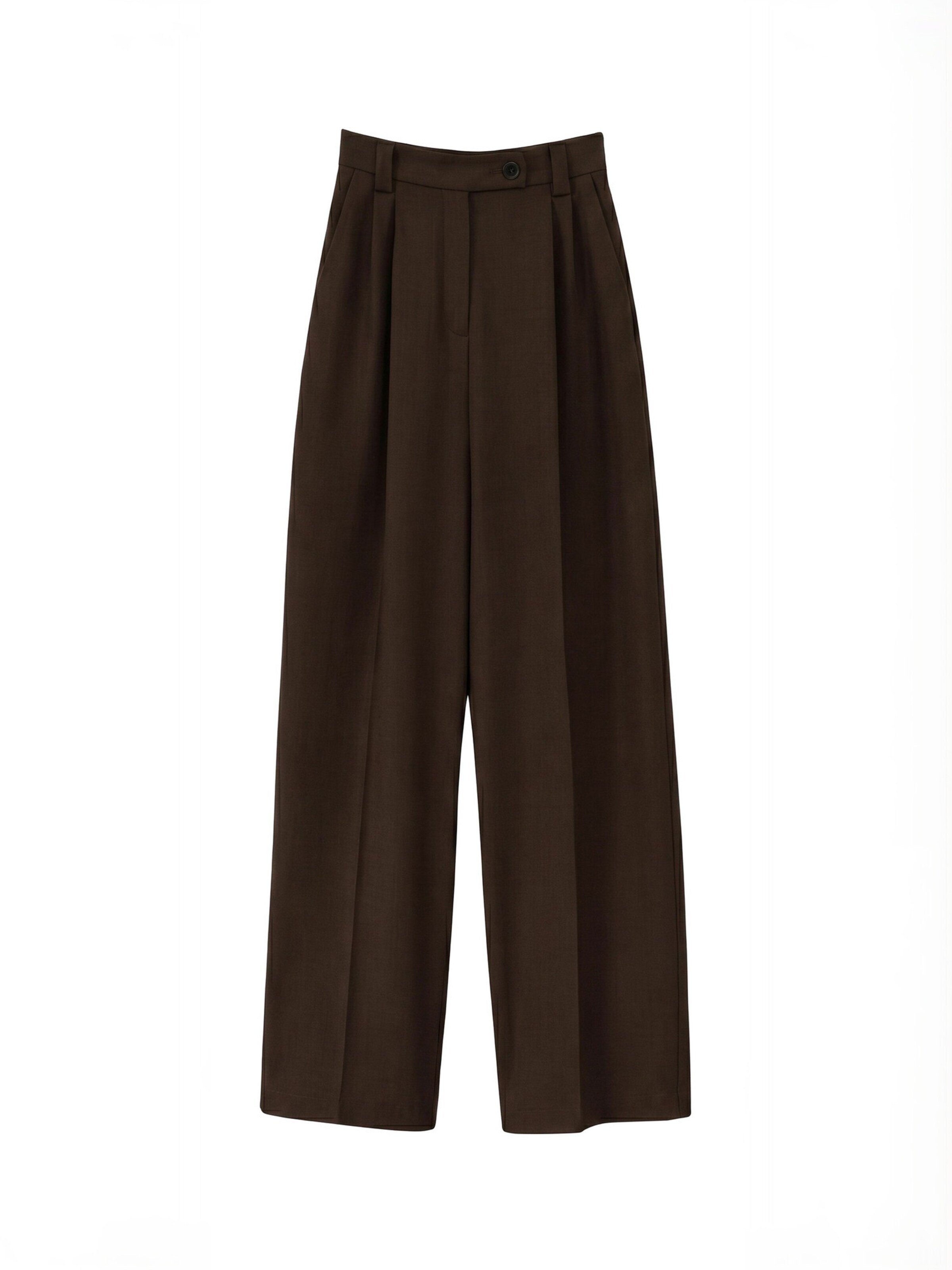 Opal Studio Trouser ' Sassi ' in Braun: Vorderseite