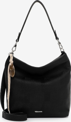 Tamaris Schultertasche 'Karen' in Schwarz: Vorderseite