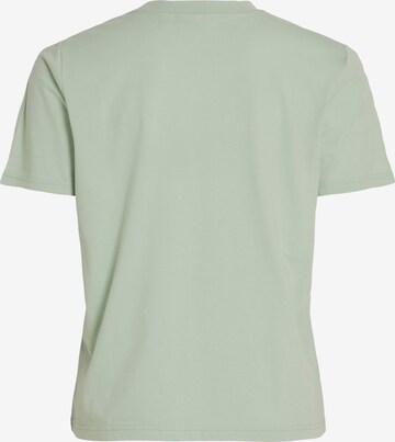 VILA Тениска 'Pure Love' в зелено