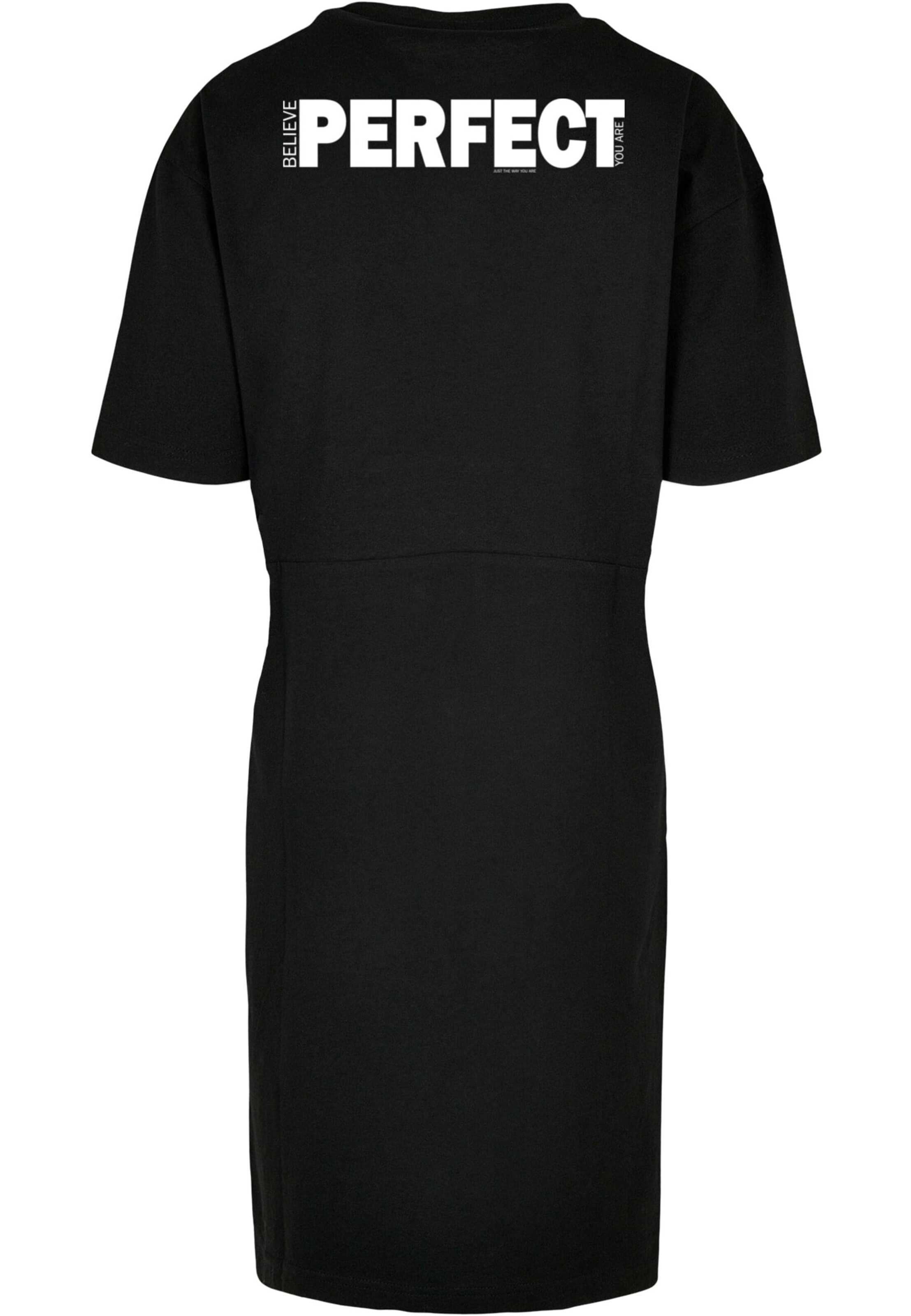 Merchcode Kleid  'Believe' in Schwarz
