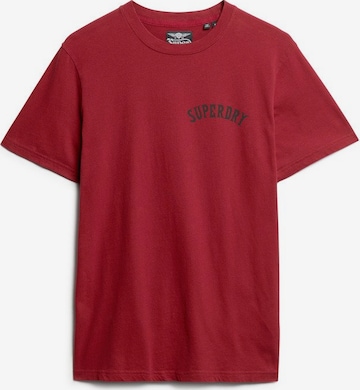 Superdry Shirt in Rood: voorkant