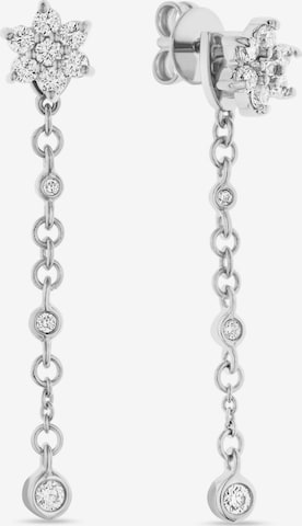 JETTE Earrings in Silver: front