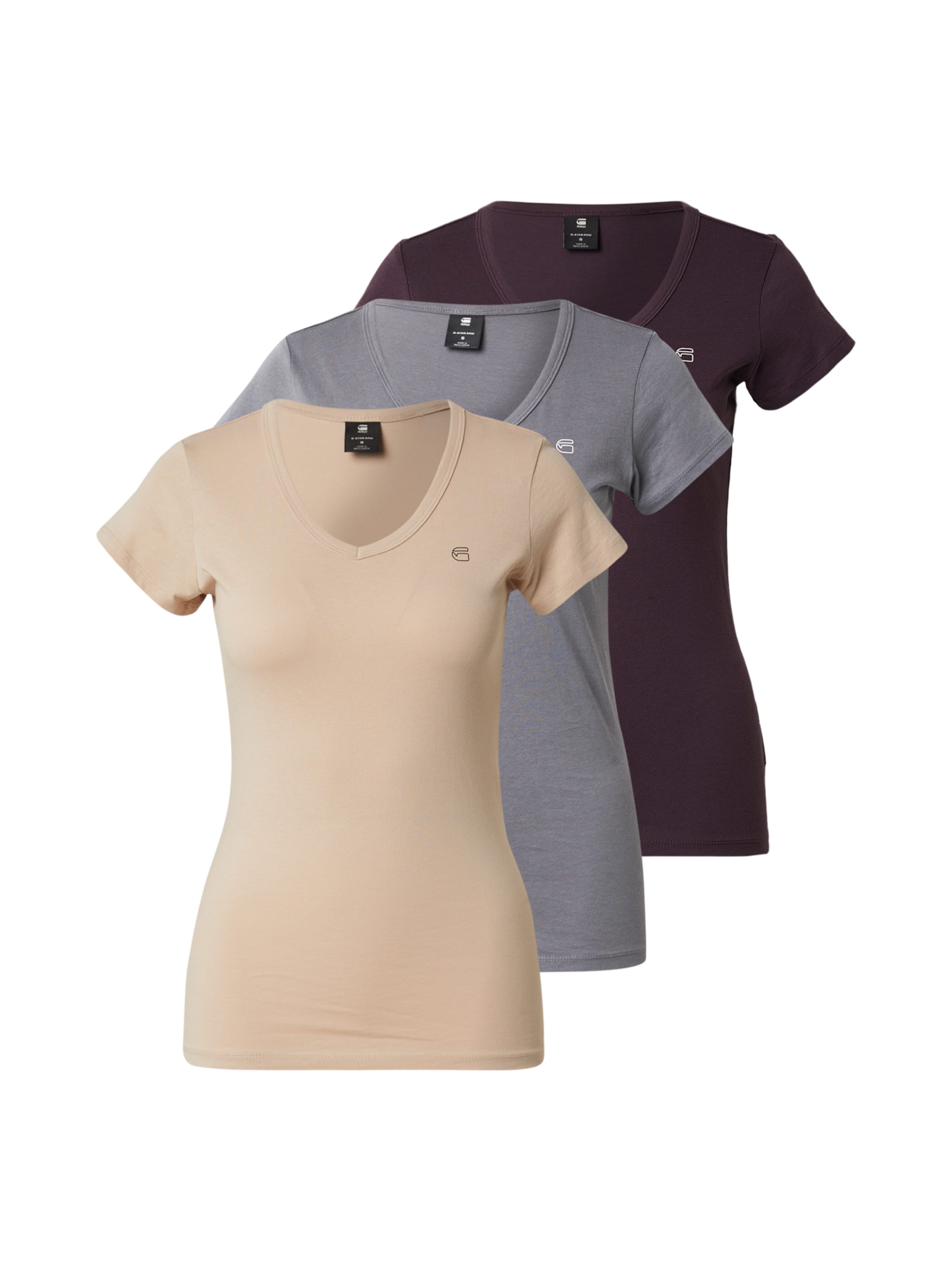 G-STAR Тениска в бежово: отпред