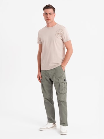 Ombre Shirt in Beige