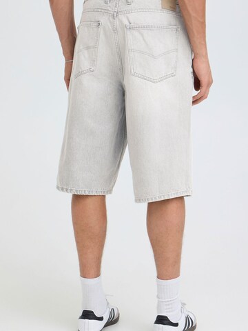 !Solid Loosefit Broek ' SDTommy Talib Relaxed Fit ' in Grijs