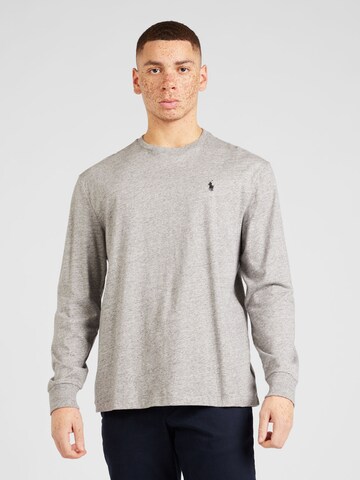 T-Shirt Polo Ralph Lauren en gris : devant