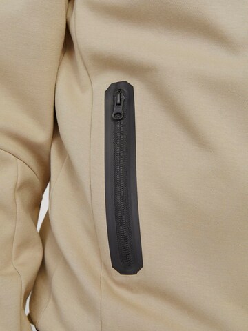 JACK & JONES Sweatvest 'JCOFusion' in Beige