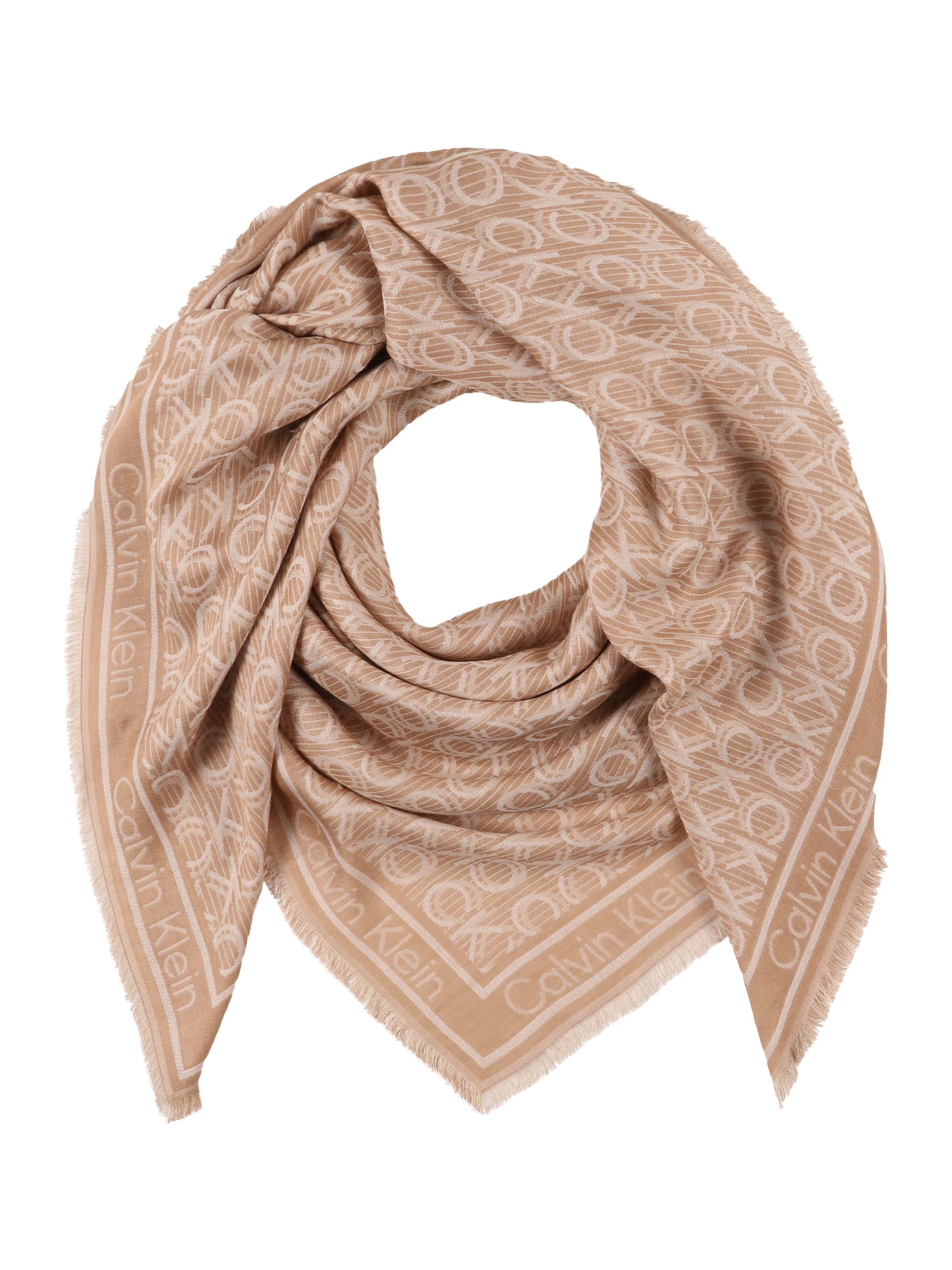 Calvin Klein Šatka - Béžová: predná strana