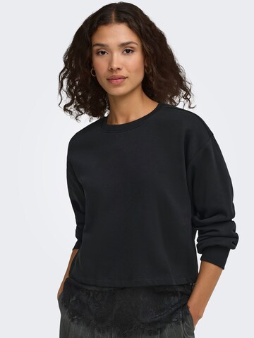 Sweat-shirt 'ONLMIMI' ONLY en noir : devant