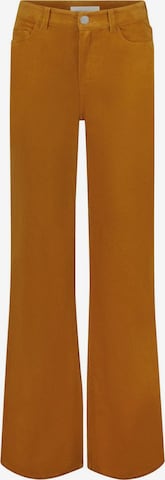 Fabienne Chapot Flared Pants in Brown: front