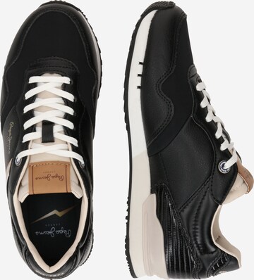 Pepe Jeans Låg sneaker 'LONDON STREET' i svart