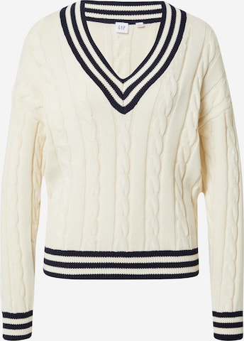 GAP Sweater in White: front
