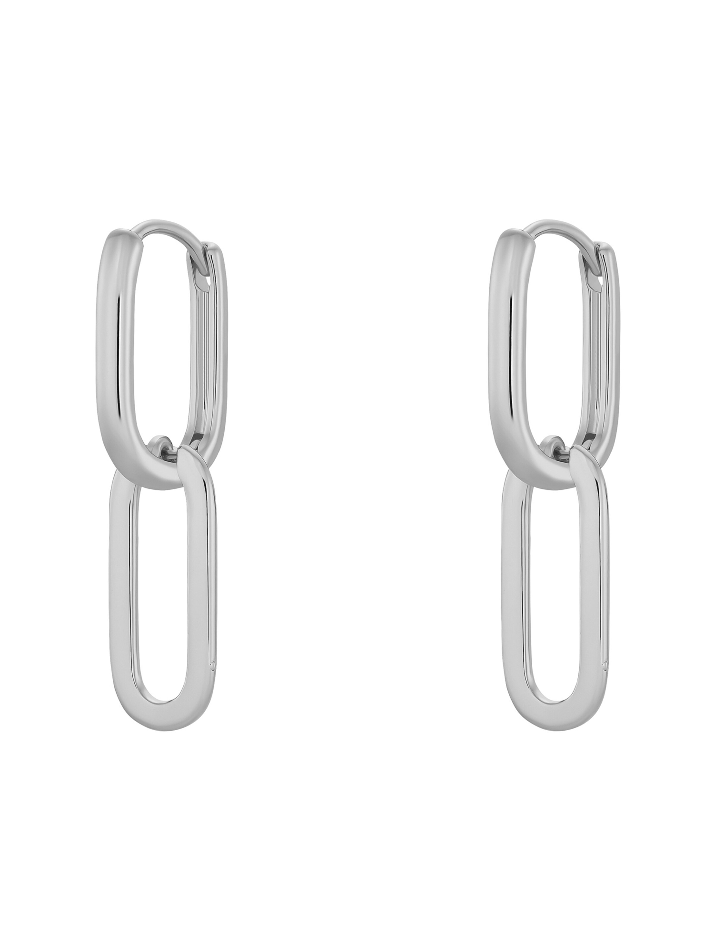 Boucles d'oreilles 'Stacie' Heideman en argent : devant