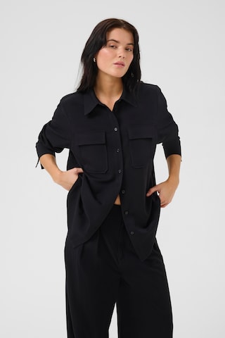 My Essential Wardrobe Blouse 'Sille Hace' in Black: front