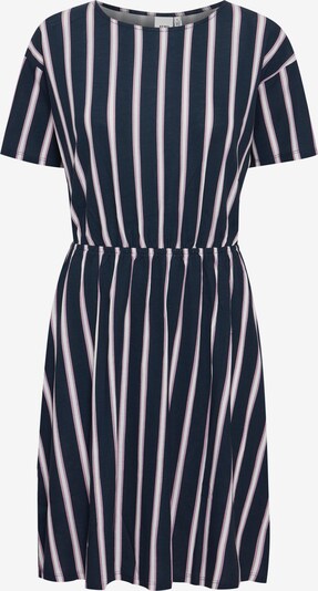 ICHI Kleid 'LISA' in dunkelblau / weiß, Produktansicht