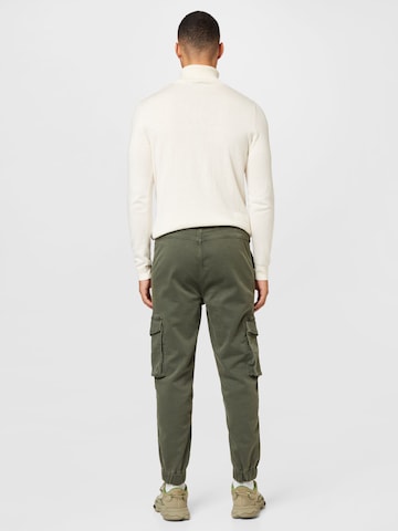 ABOUT YOU Tapered Cargohose 'Jake' in Grün
