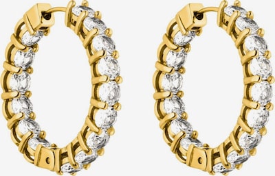 PURELEI Ohrringe 'Shimmer' in gold / weiß, Produktansicht