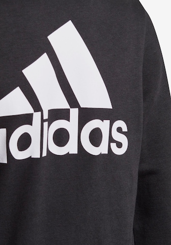 ADIDAS SPORTSWEAR Athletic Zip-Up Hoodie 'Essentials ' in Black