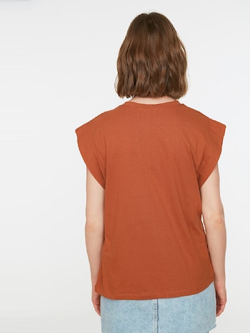 Trendyol - Camisa em castanho