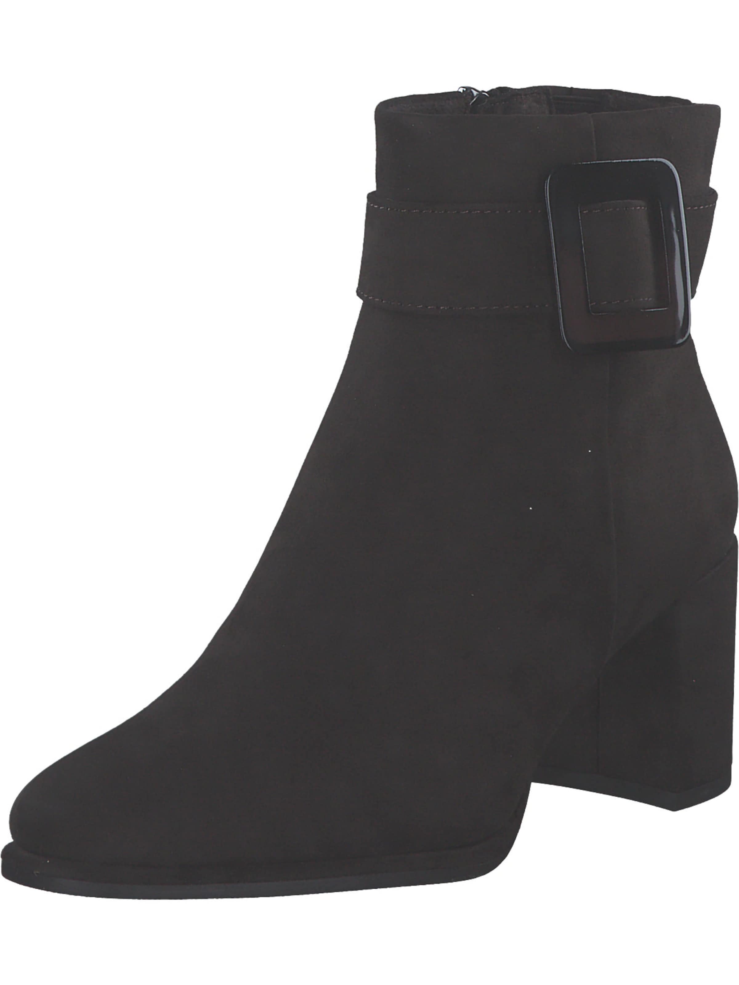 MARCO TOZZI Enkellaarsje in Bruin: voorkant