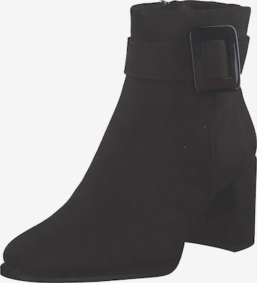 MARCO TOZZI Enkellaarsje in Bruin: voorkant